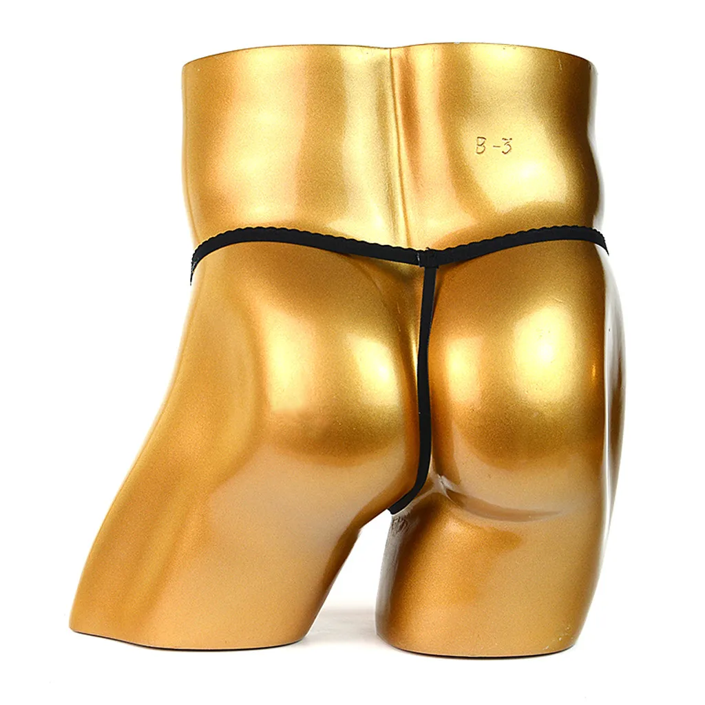 Мужское сексуальное нижнее белье порно эротические Sretch g-стринги Т-образные