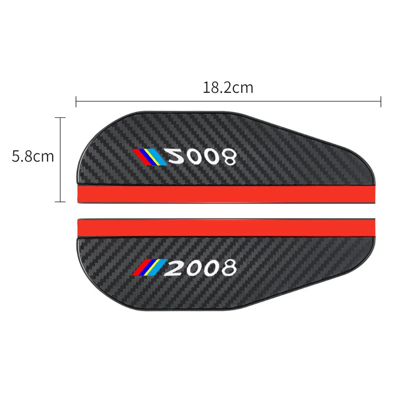 Непромокаемая наклейка на козырек заднего вида ar защита от дождя для зеркала