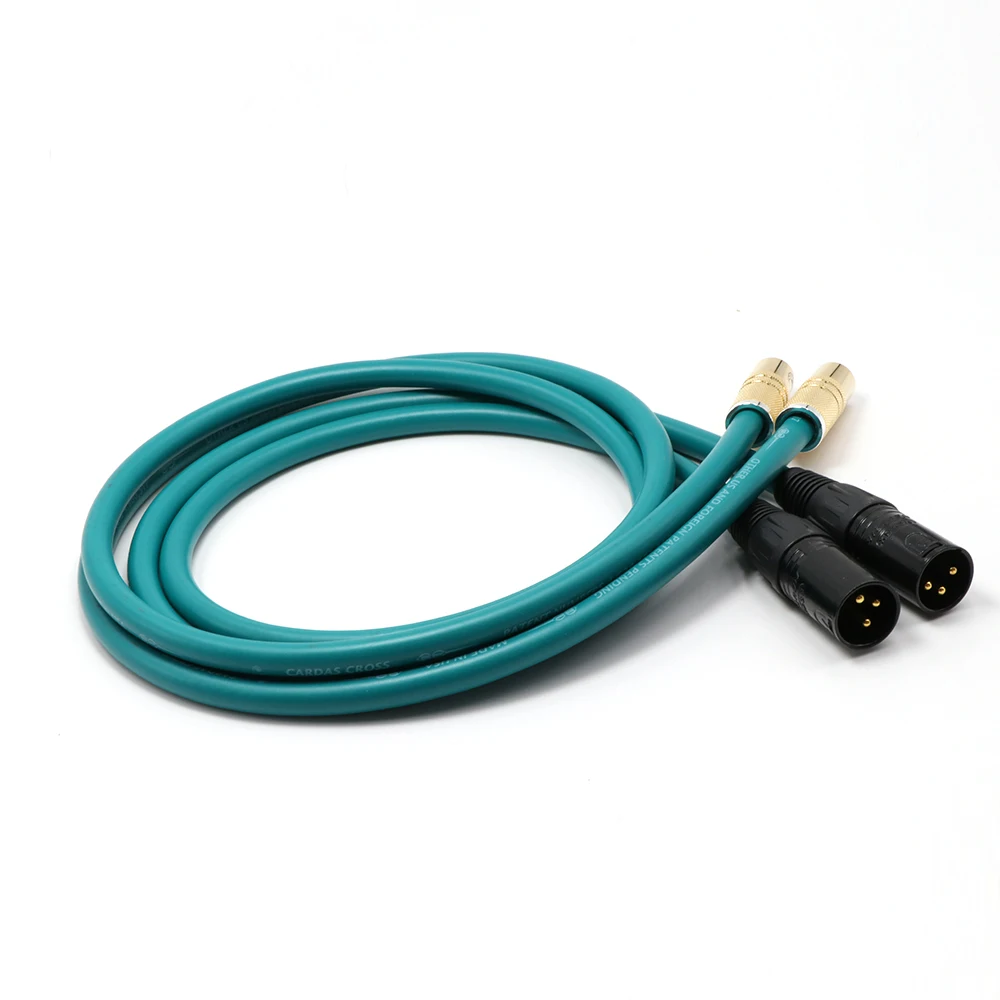 Пара hi fi Yter RCA на XLR сбалансированный штекер аудиокабель перекрестный аудио