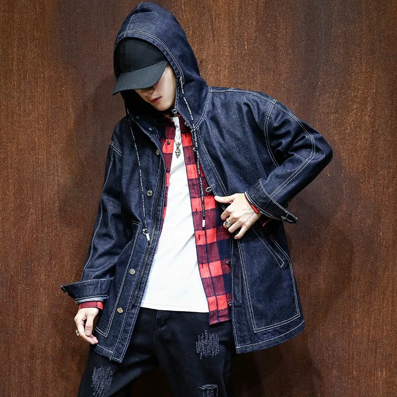 Джинсовая куртка для мужчин и женщин нейтральная тонкая модная парная с