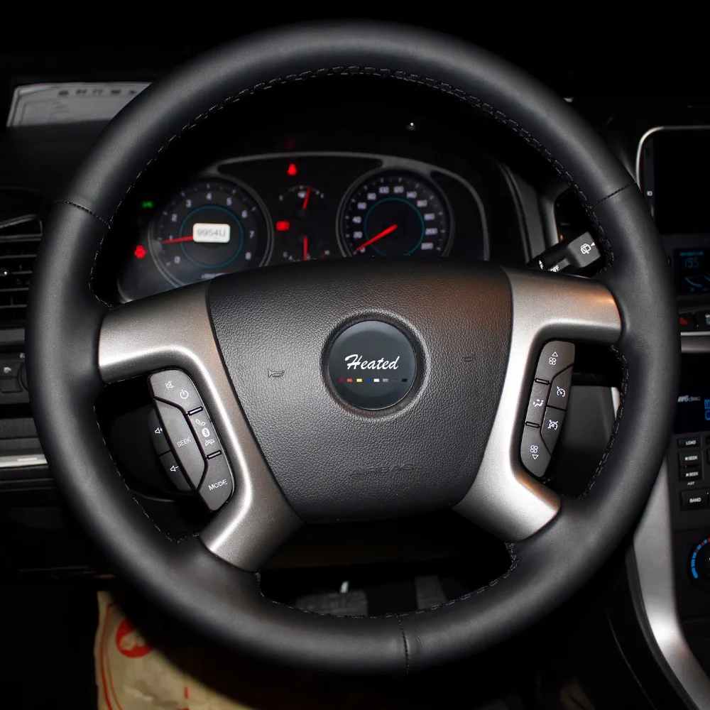 Чехол на руль для Chevrolet Captiva 2007 2014 Silverado GMC Sierra 2013 Daewoo braid руль|steering wheel cover|wheel coveron the