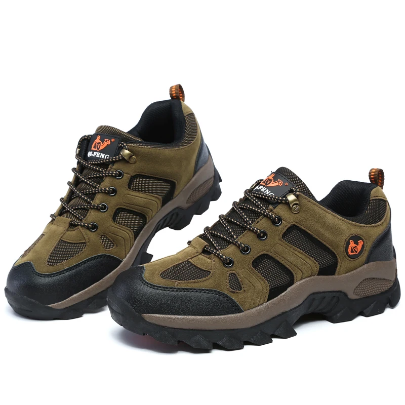 Men Women Outdoor Sports Hiking Shoes Rock Climbing Trekking Footwear Pro-Mountain Casual Sneakers Walking Wear Resisting Boots