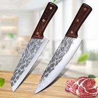 kitchen chef knife high carbon stainless steel handmade forged knife sharp boning knife fishing knife cutter butcher knife
