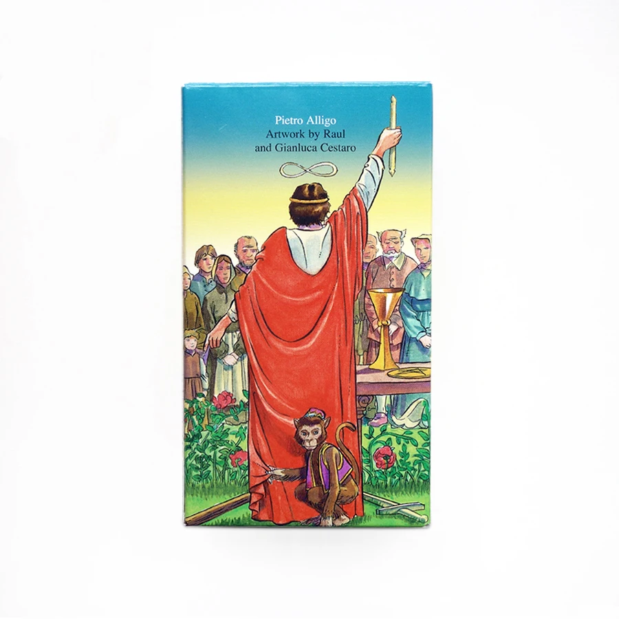 Новое видение Таро 100% реальные высокого качества в итальянском языке игральных