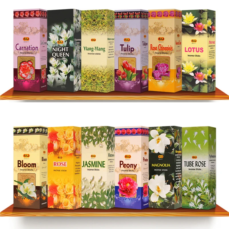 Индийская Цветочная палочка 16 ароматов натуральные индийские ароматические