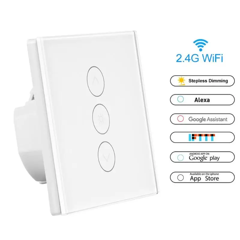 Wi Fi сенсорный Управление переключатель отличное закаленное со