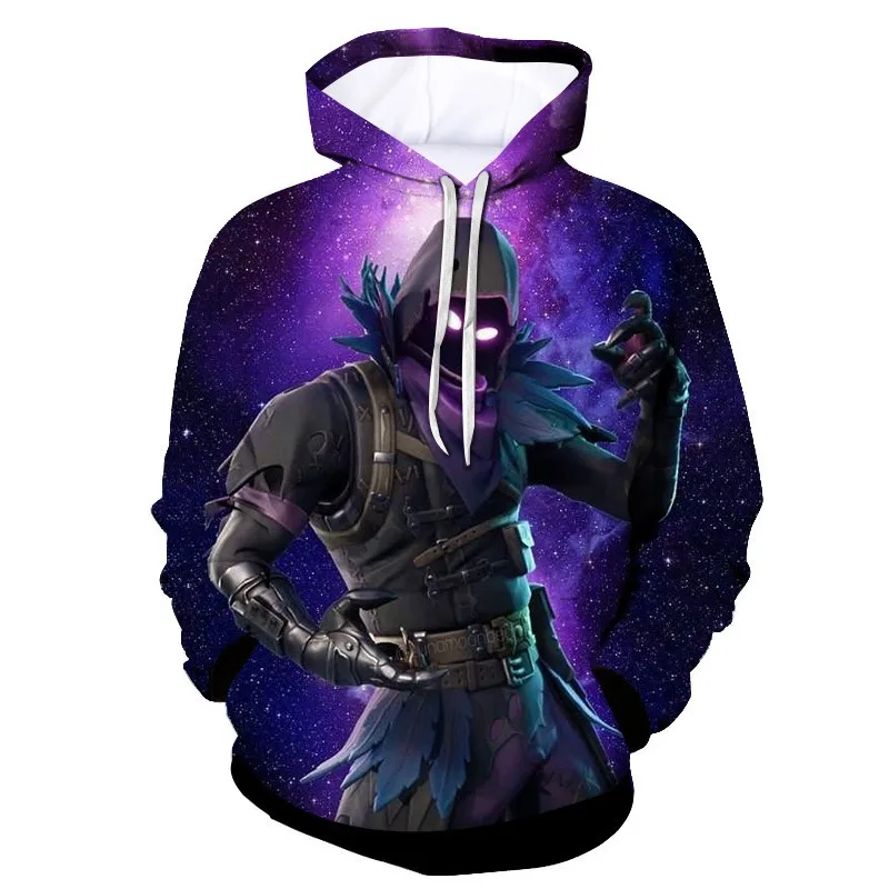 Hoodie Детская толстовка на молнии; топы для игр; повседневные толстовки с капюшоном и длинными рукавами; уличная футболка; мужской пуловер; куртка с капюшоном - Цвет: Hoodie