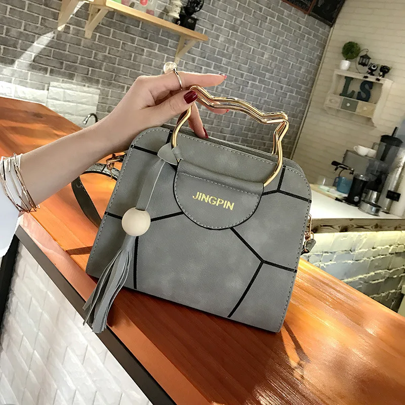 Bag 2019 New Women's Simple Fashion Handbag Small Square Messenger | Багаж и сумки