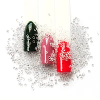 new crystal strass glass pixie mix sizes 1440pcs crystal nail art rhinestone micro manicure decoration tiny mini rhinestones