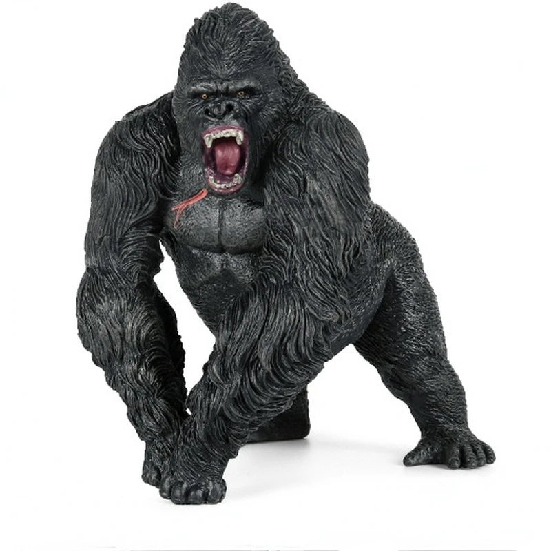 

King Kong Gorilla Anime Action Figures Orangutan Cartoon Figurines Collection Model Toys Big Chimpanzee Dolls Boy Children Gift