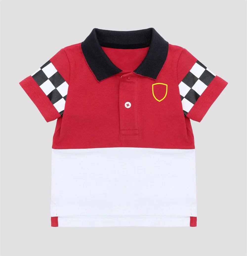

Рубашка-поло F1 формула One гоночная Униформа команды F1 2021 гоночный костюм футболка с коротким рукавом с отворотом индивидуальный стиль