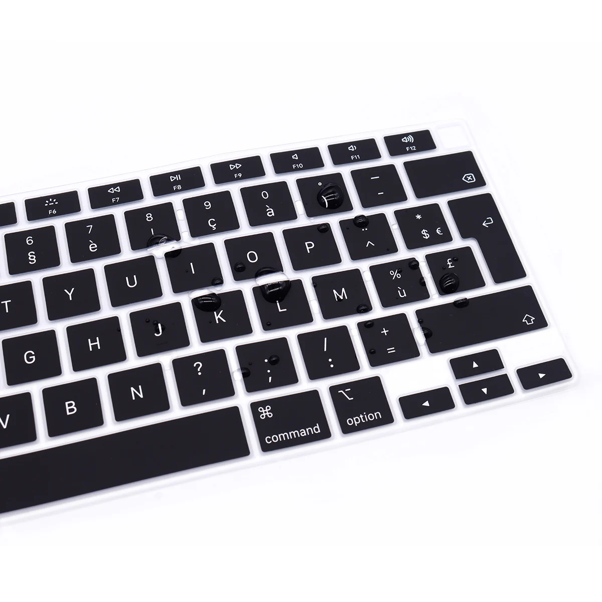 Чехол для клавиатуры AZERTY US силиконовый MacBook Air 13 дюймов с Touch ID A2337 M1 | Компьютеры и