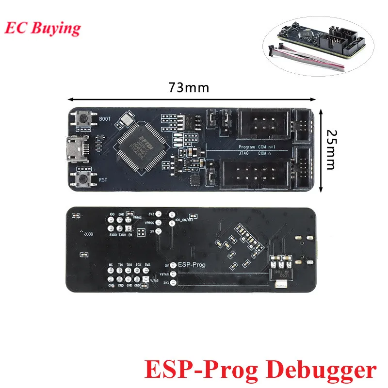 ESP-Prog Development Board JTAG Debug Program Downloader Module Debugging Tool For ESP8266 ESP32 Original With Cable