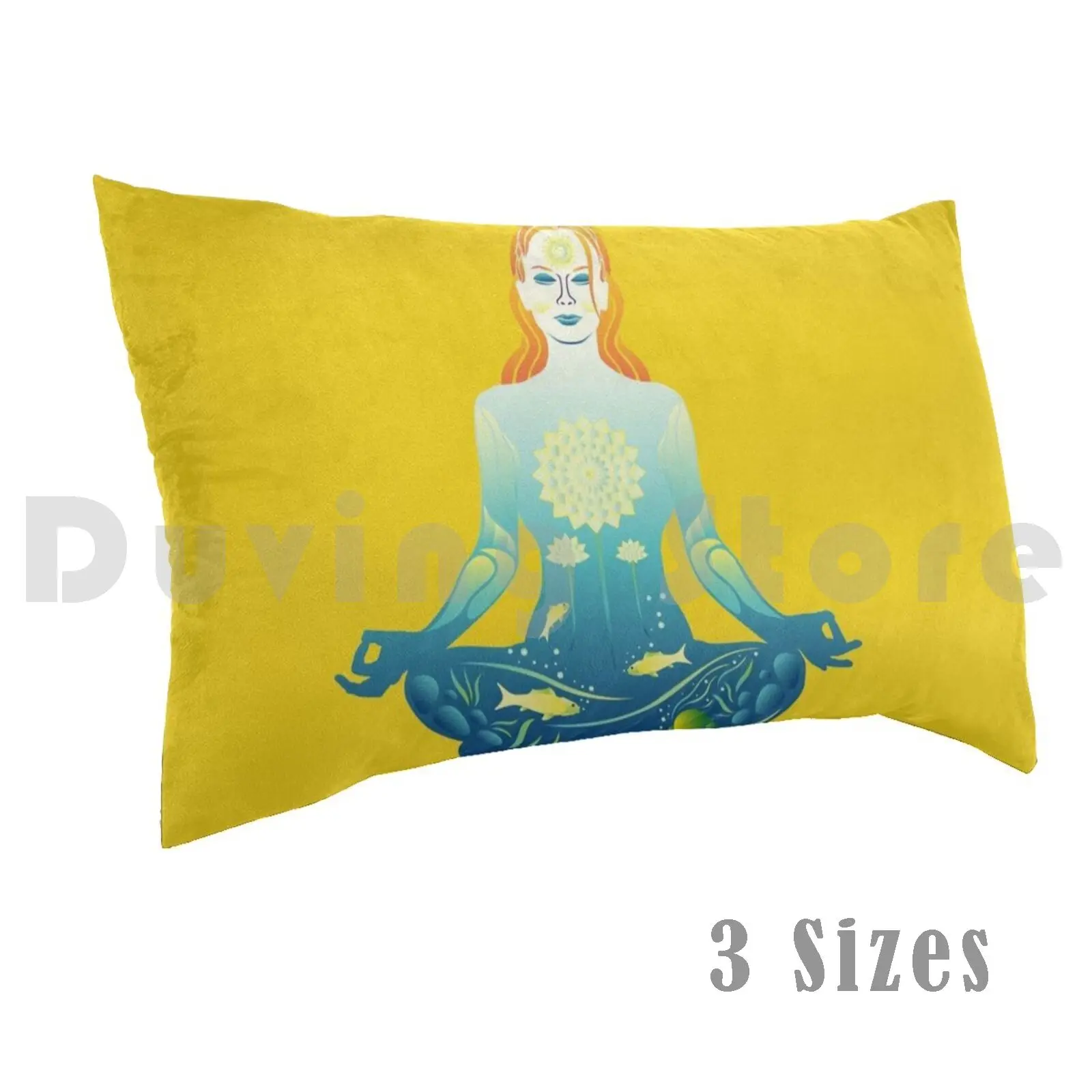 

Чехол-Подушка для молодых женщин, практикующих медитацию, 2 1464 психоделические часы, вечерние НКИ для молодых женщин и девочек