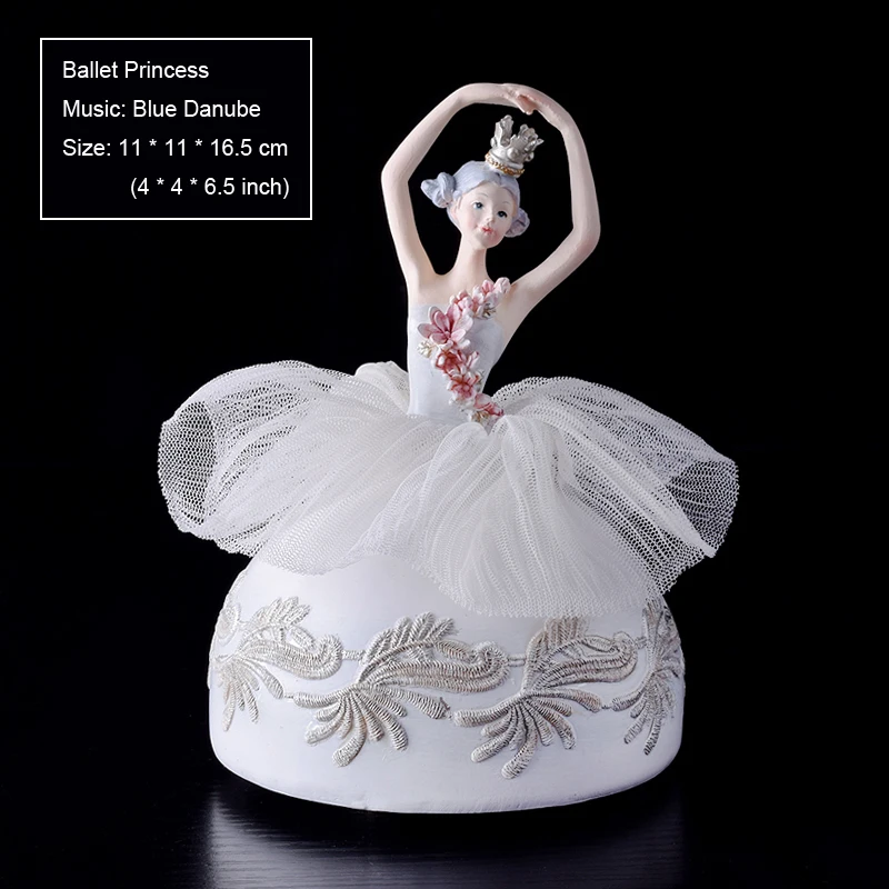 Music Box Ballerina Birthday Gift for Girlfriend Home Decor Christmas Decorations Multi Style/music | Дом и сад