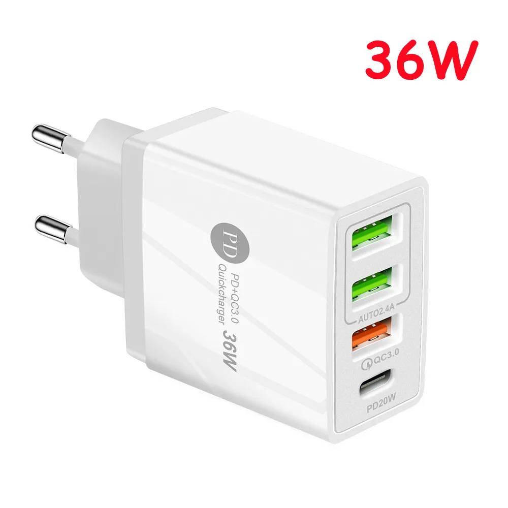 

Portable Mobile Phone Charger Adapter Quick Charge 3.0 USB Charger For iPhone Huawei Xiaomi Tablet Fast Charging QC3.0 Chargers