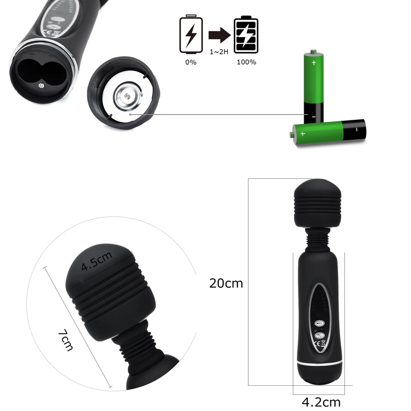 Вибратор AV мощная волшебная палочка Вагина вибраторы стимуляторы клитора