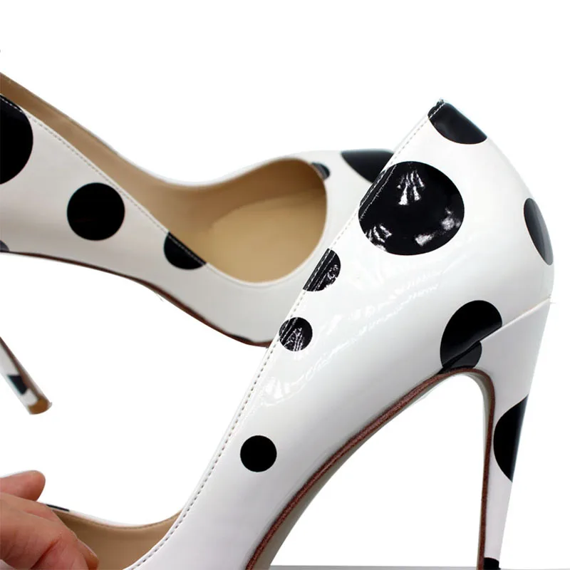 Туфли лодочки женские из натуральной кожи на высоком каблуке 8 см или 10 12