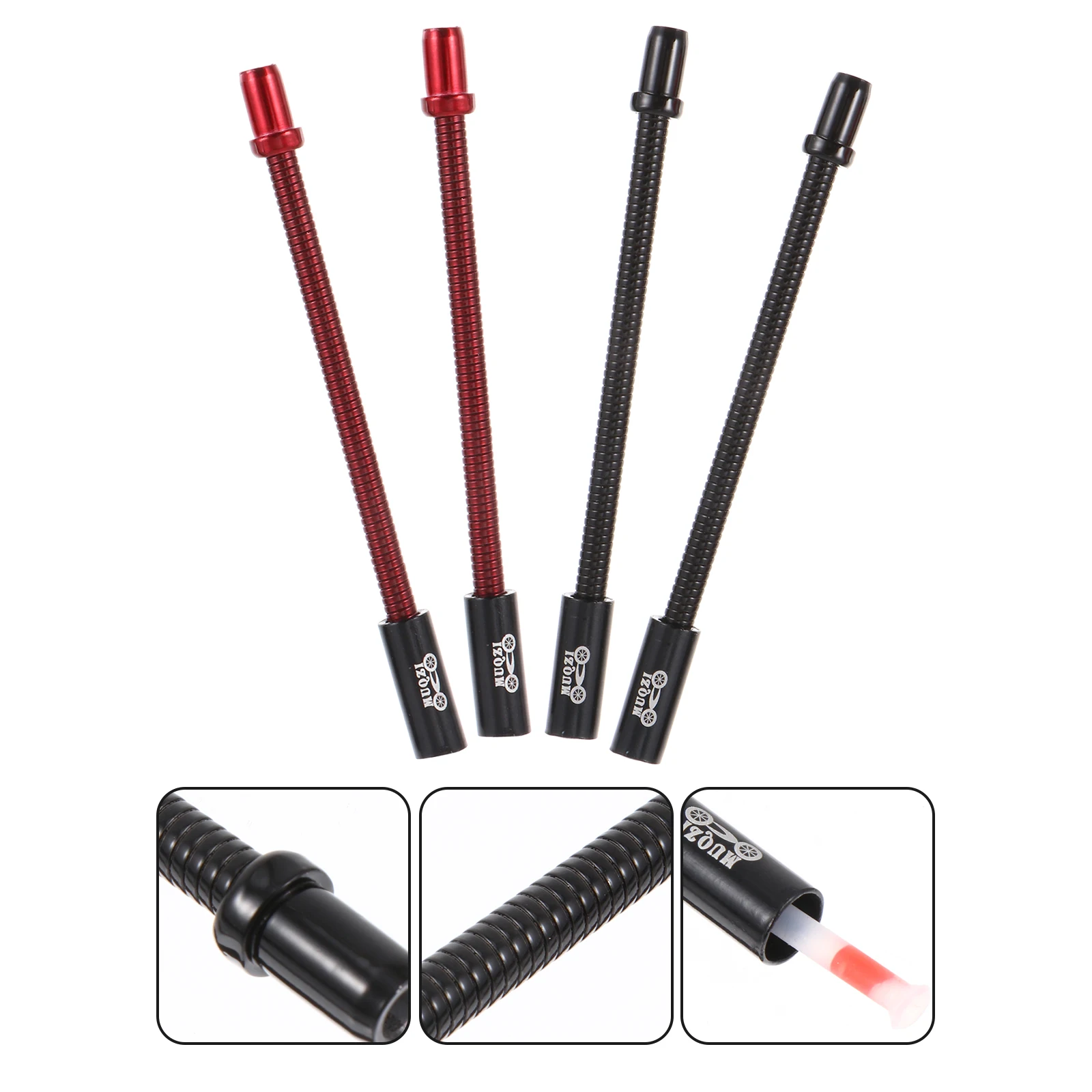 

4pcs Heavy Duty Flexible Premium Professional V Brake Noodles Bike V Brake Parts