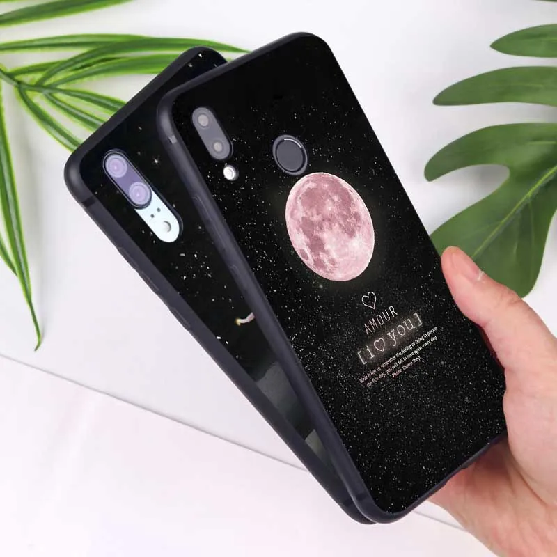Soft silicone Phone Case for xiaomi redmi k30 note 8 pro 8a a3 9t 10 sky Space planet |