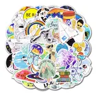 103 шт. с изображениями мультипликационных персонажей простой красочные Ins Стиль Vsco девушка наклейки на стену для ноутбука велосипеда автомобиля шлем скейтборд Чемодан наклейка на холодильник в упаковке