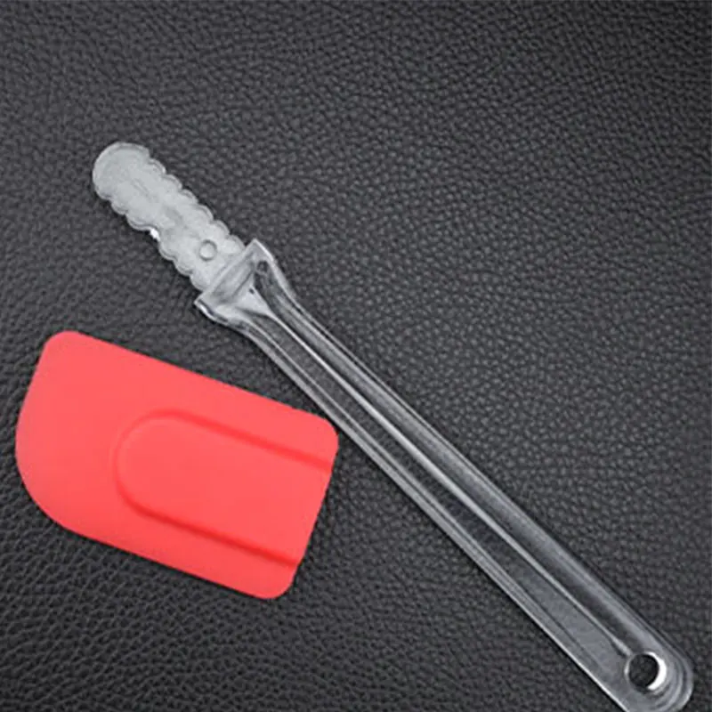 1 шт. большие Кондитерские инструменты силиконовая лопатка для выпечки скребок