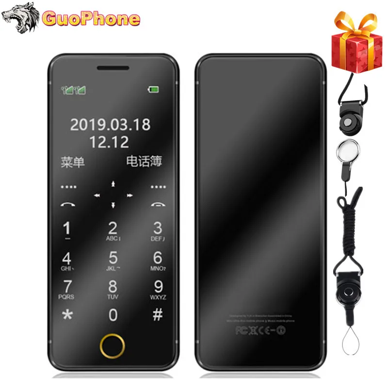 ULCOOL V6 V66+ V66 Plus телефон с супер мини ультратонкой картой роскошный MP3 Bluetooth 1,6" дюймовый пылезащитный ударопрочный телефон