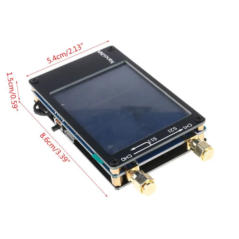 

Antenna Network Analyzer 50KHz - 900MHz UHF Digital Display Screen Professional VHF MF