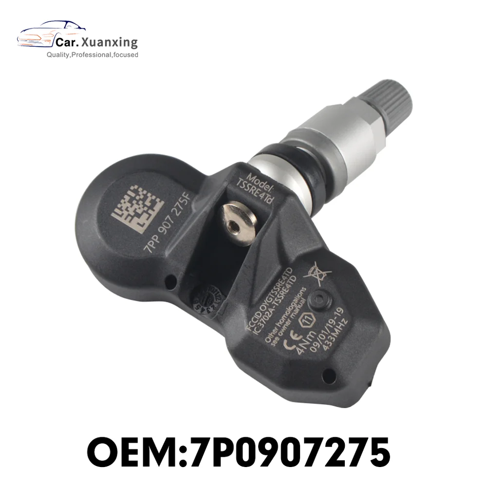 Система мониторинга давления в шинах 7P0907275 TPMS 433 мгц для Volkswagen Touareg Audi Q7 A6 A7 Bentley Continental 911
