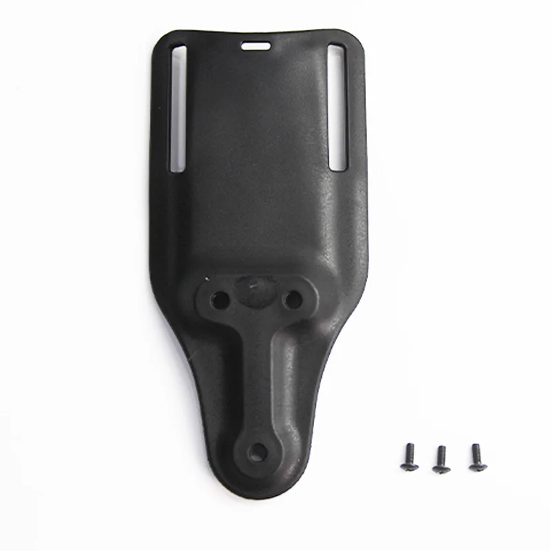 Belt paddle Black Чехол-кобура для ружья с левой и правой стороны для Glock 17 19 Beretta Colt Sig p226 Usp, универсальная кобура, Регулируемая посадка с тактическими огнями - Цвет: Belt paddle Black
