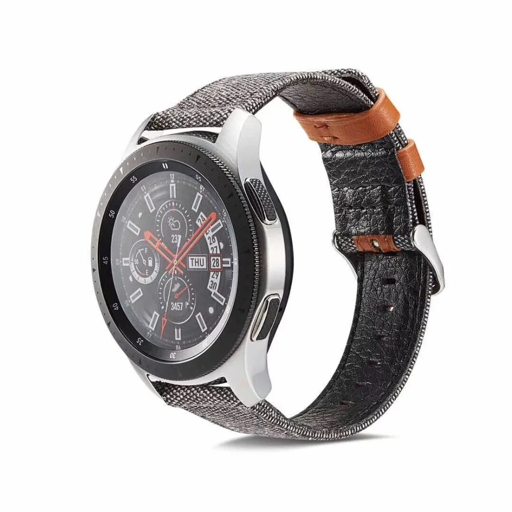 Тканевый ремешок для huawei watch GT 2 pro ремешок samsung galaxy watch 46 мм s3 браслет Ticwatch pro для amazfit 1 2s pace браслет