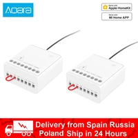 aqara two way control relay module wireless relay switch controller smart timer 2 channels work for mihome app
