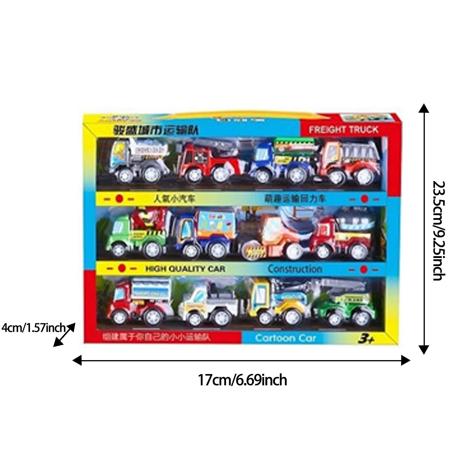 12 шт./9 шт. Тяговый автомобиль игрушечный детский гоночный детские мини