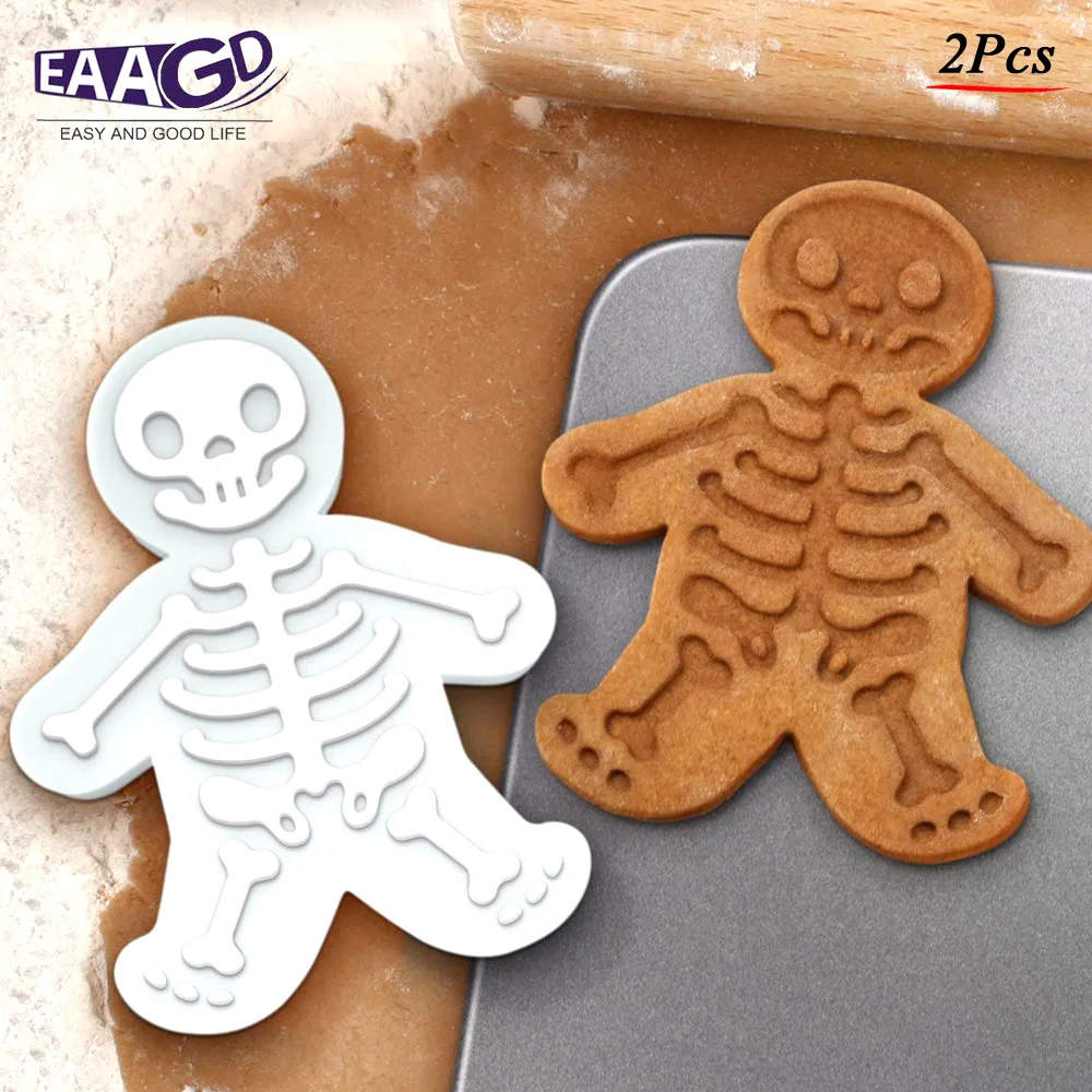 2 шт./компл. пищевая форма сделай сам в виде черепа имбиря печенья выпечки помадки|