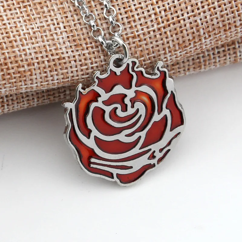 Косплей RWBY Цепочки и ожерелья костюм Аксессуары Рубин Роза Weiss Schnee Блейк