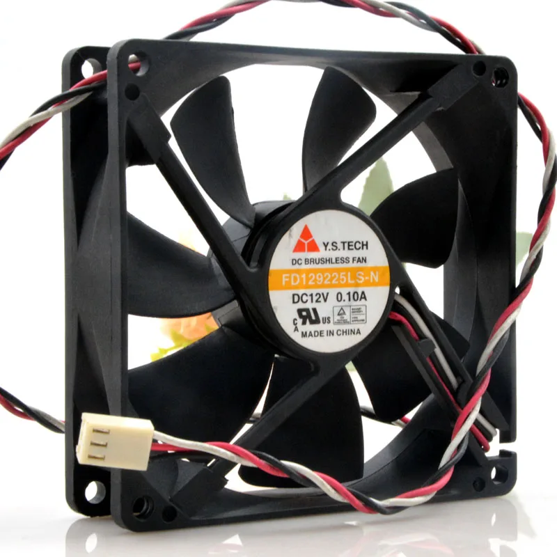 Y.s.tech Yuanshan FD129225LS N 12V 0.10a 9 см 9025 3 провода Вентилятор охлаждения|Кулеры и системы
