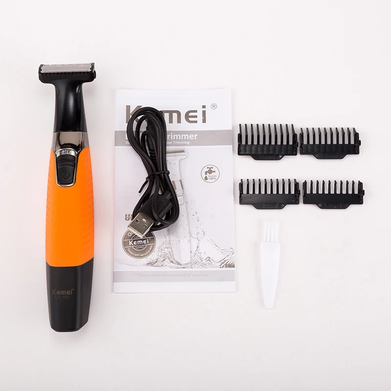 kemei rechargeable shaver beard razor body trimmer men shaving machine hair face care | Красота и здоровье
