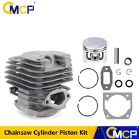 1 set diameter 45mm chainsaw cylinder and piston set fit 52 52cc chainsaw spare parts for gasolineoil chainsaw