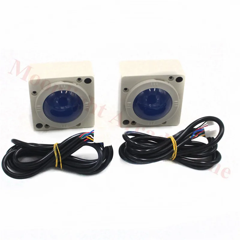 Аркадный светодиодный трекбол для мыши с подсветкой диаметром 60 в 1/4 5 см.