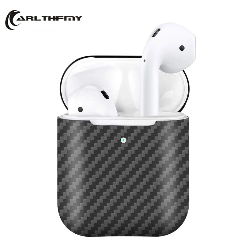 Новинка 2020 чехол из натурального углеродного волокна для AirPods Pro 2 тонкий защитный
