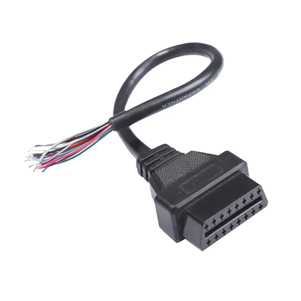 16 Pin Женский OBD II 2 удлинитель автомобильный диагностический 12 дюймов|Кабели и
