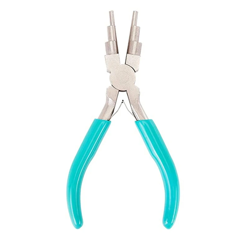 

6-In-1 Bail Making Pliers Loop Sizes 2 – 9 Millimeter Wire Wrapper Looping Forming Jewelry Pliers Jewelry Making Tools