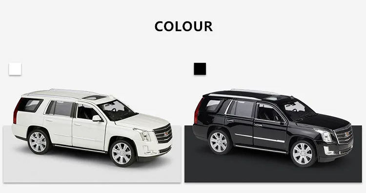 WELLY 1:24 Cadillac Escalade SUV модель автомобиля из сплава украшение Коллекция игрушек инструменты подарок