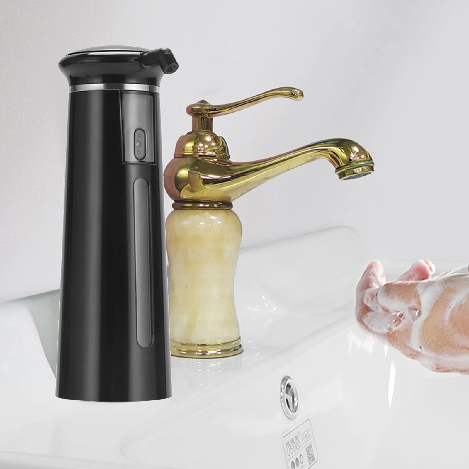 

Bathroom Kitchen Touch-free Automatic Liquid Soap Dispenser Holder Battery Operated