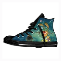 sneakers of men ren and stimpy anime wearable comfort sport shoes classic sneakers zapatos hombre mens shoes