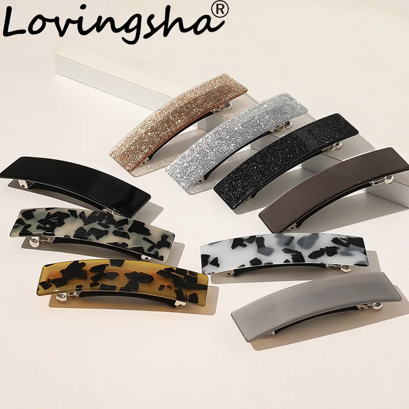 Женские заколки для волос LOVINGSHA модные с каменным узором аксессуары девушек FC224| |