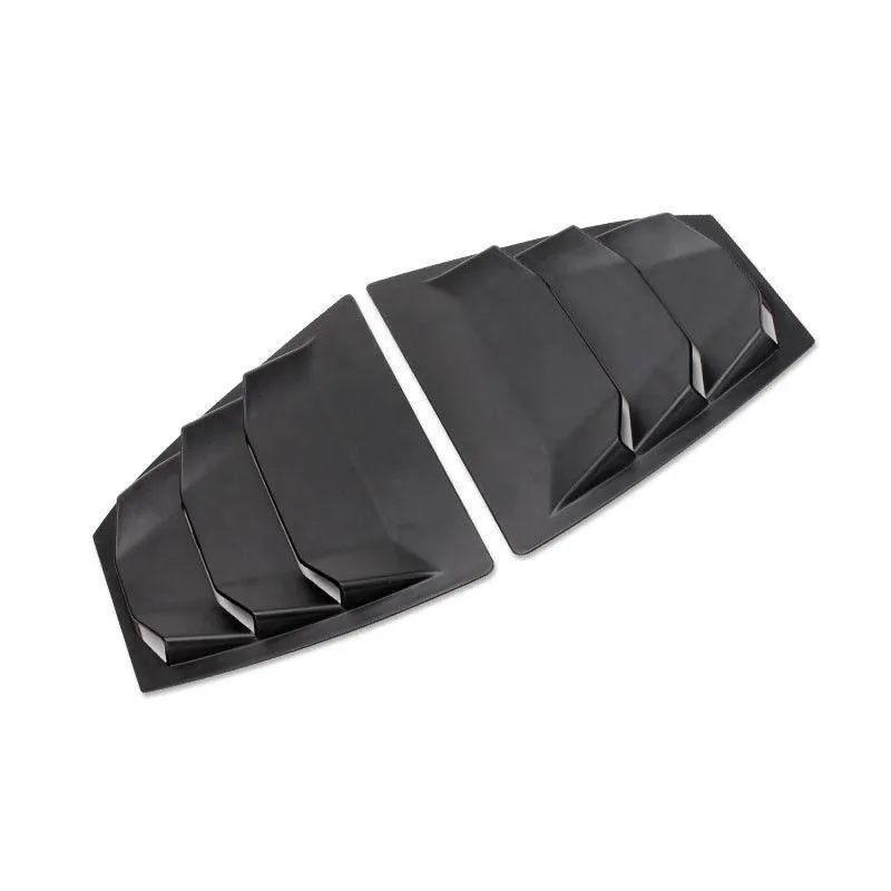 2 шт. боковые жалюзи заднего окна вентиляционный декор легкий в установке