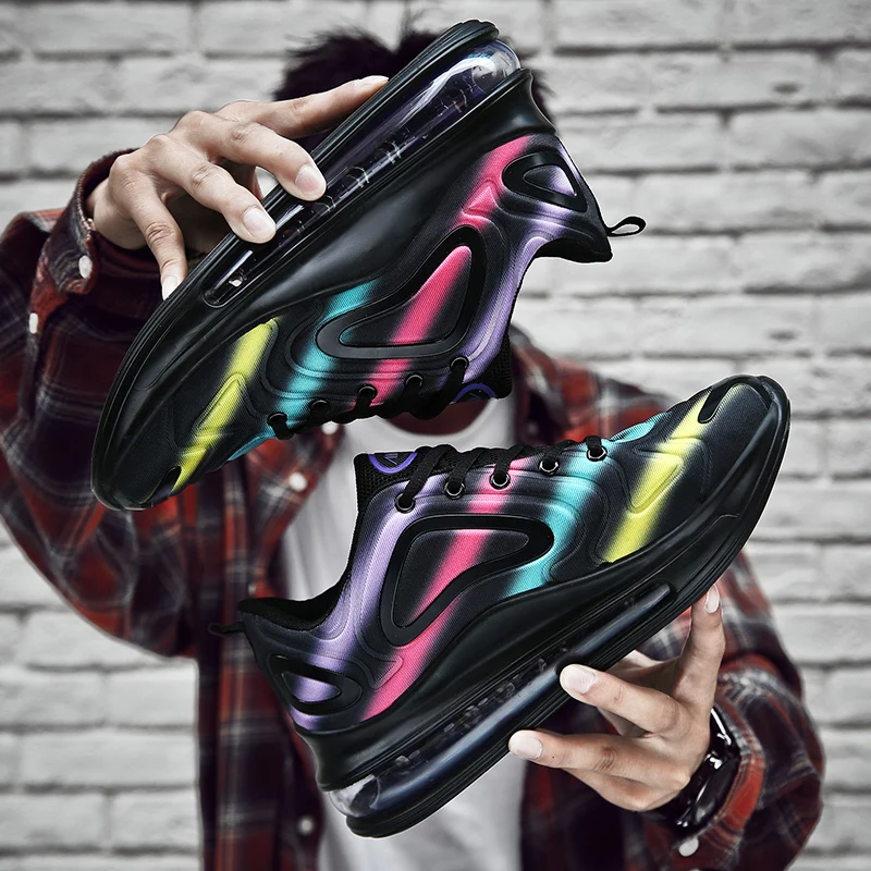 Мужские кроссовки из лайкры NAUSK повседневные унисекс для взрослых на осень 2019 |