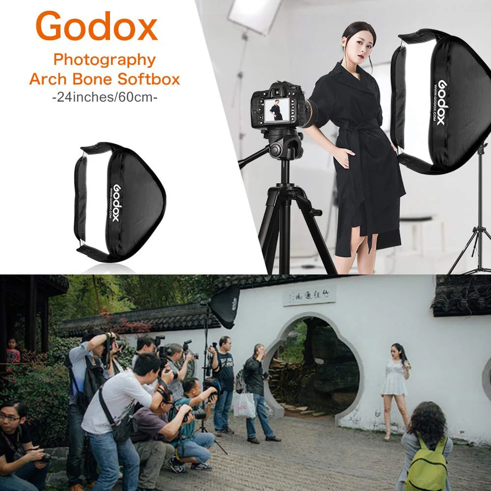 Держатель вспышки Godox S2 кронштейн и соты софтбокса с креплением Bowens для V1 TT685 V860II