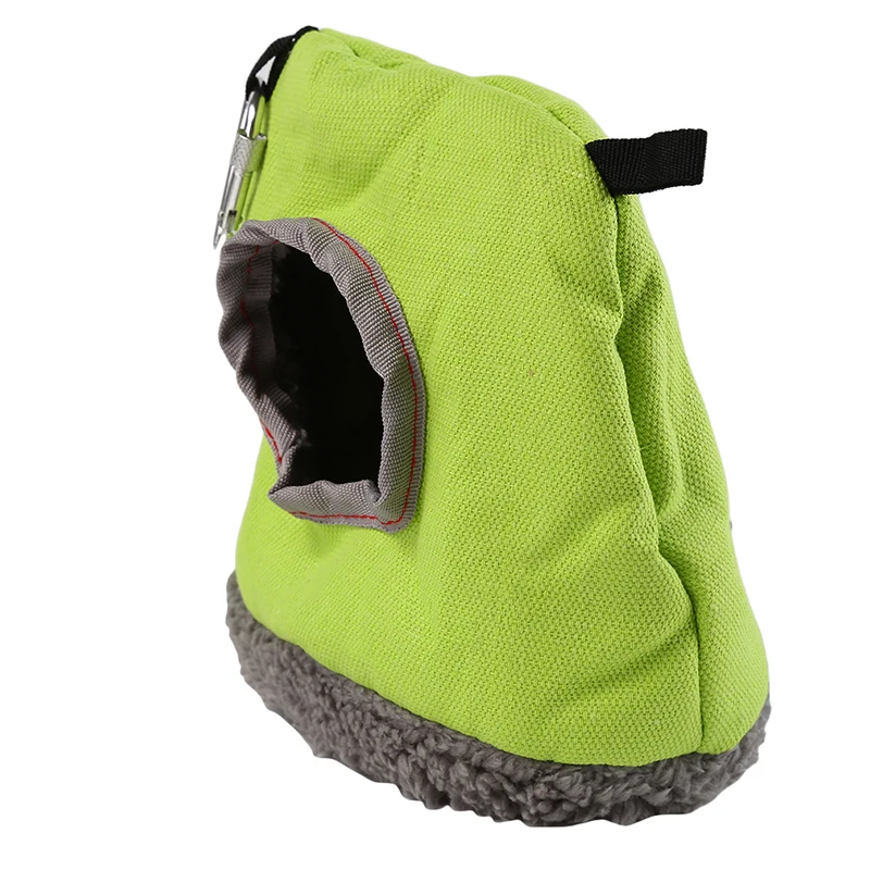 Soft Fleece Bird Parrots Nest Hammock Warm Winter Hanging Cage Accessories Small Pet Swing Bed Cave3 Size Supplies | Дом и сад